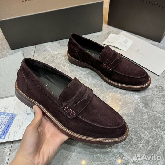 Лоферы мужские Brunello Cucinelli