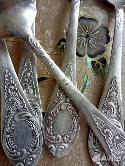 Ложки столовые мельхиоровые