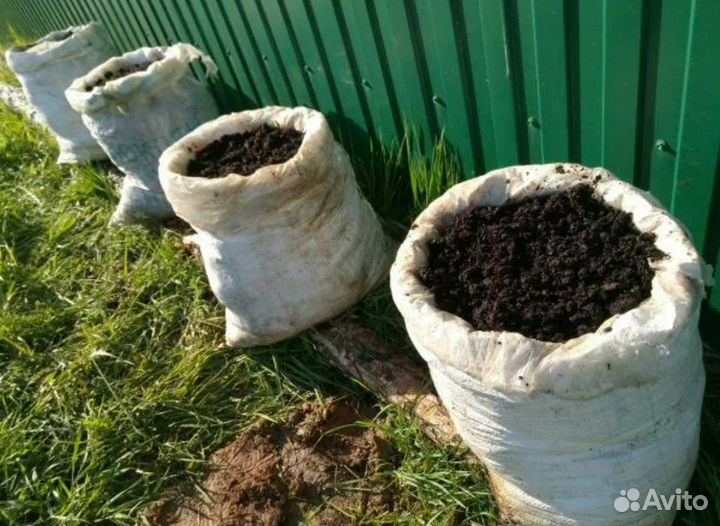 Плодородный грунт, фасованный, россыпью