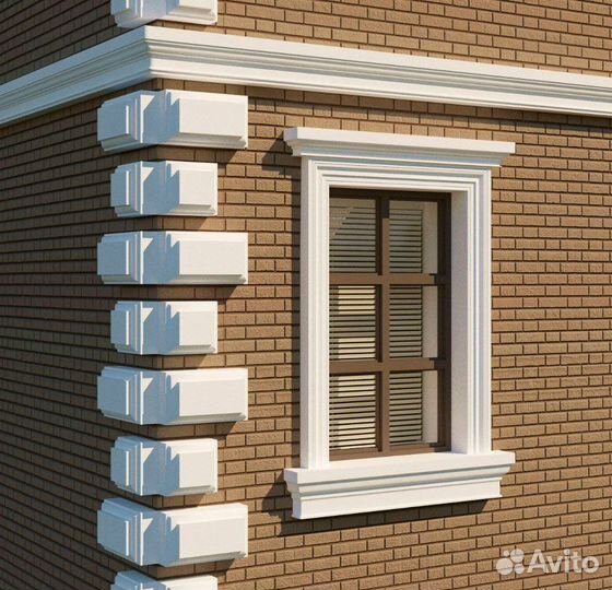 Угловые камни. Фасадный декор