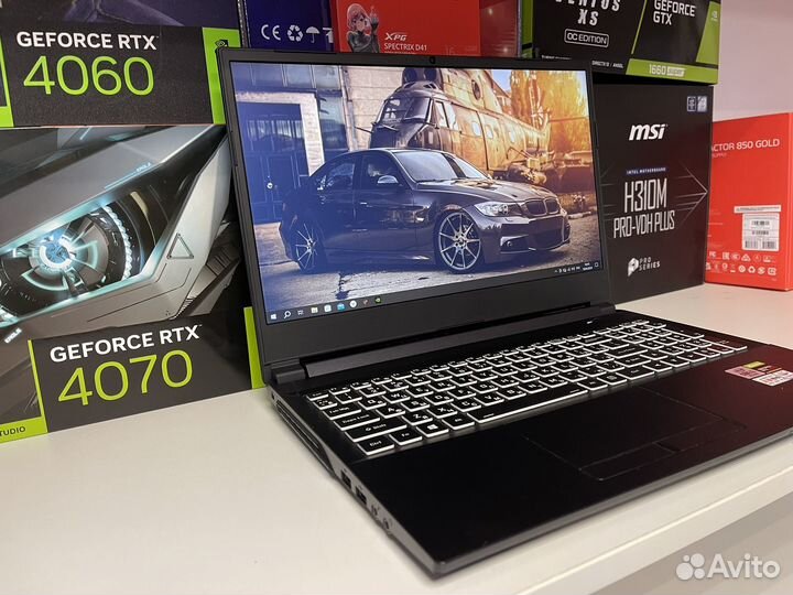 Новый игровой ноутбук с гарантией