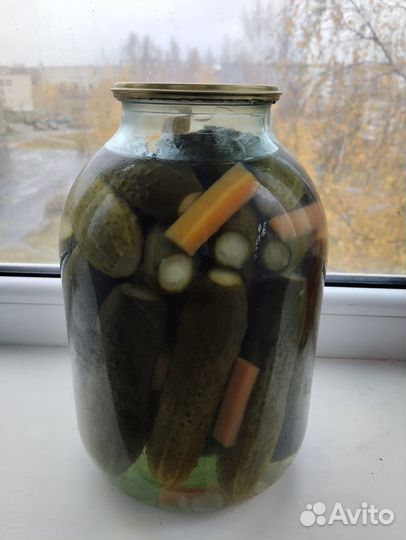 Огурцы консервированные, заготовки