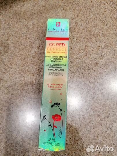 Erborian cc red correct 45 мл