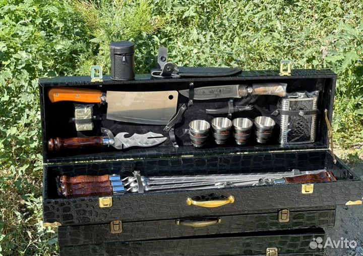 Шашлычный подарочный набор