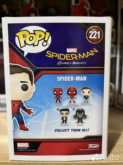 Funko pop spider man 221