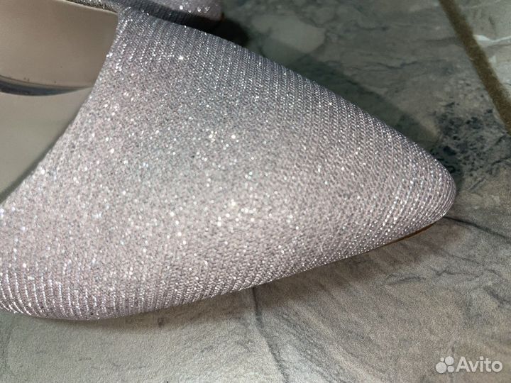 Туфли женские 38 размер, пудра