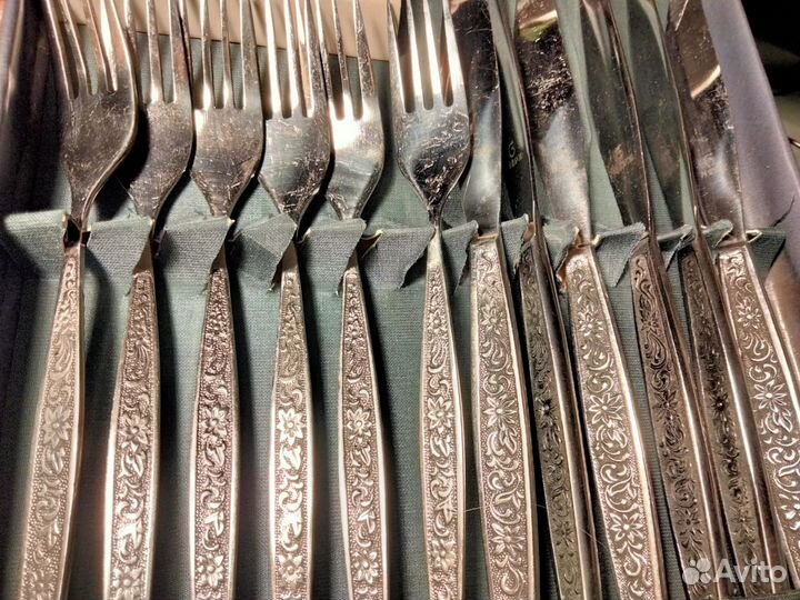 Винтаж. Набор столовых приборов СССР новый