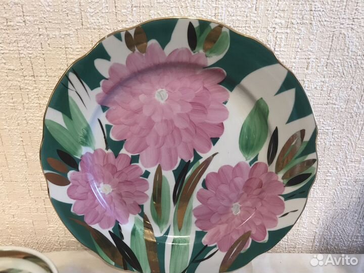 Чайный сервиз Георгины(Астра) Дулево 1979