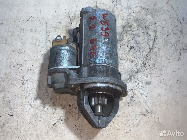 Mercedes Vito W639 стартер M646 2.2