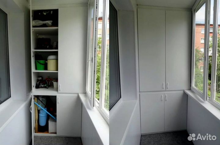 Шкаф на балкон по вашим размерам