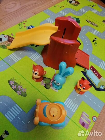 Машинка с горкой