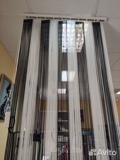 Нитяные жалюзи (вертикальные)