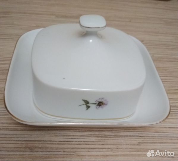 Масленка СССР фарфор