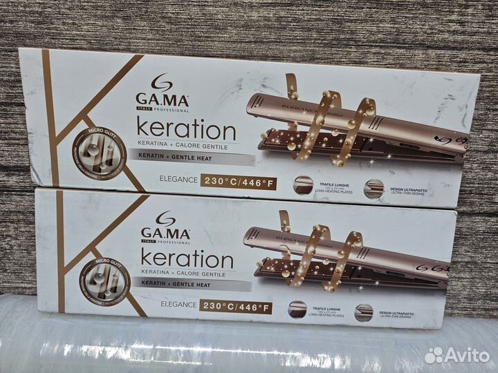 Новый выпрямитель для волос GA.MA Elegance LED Ker