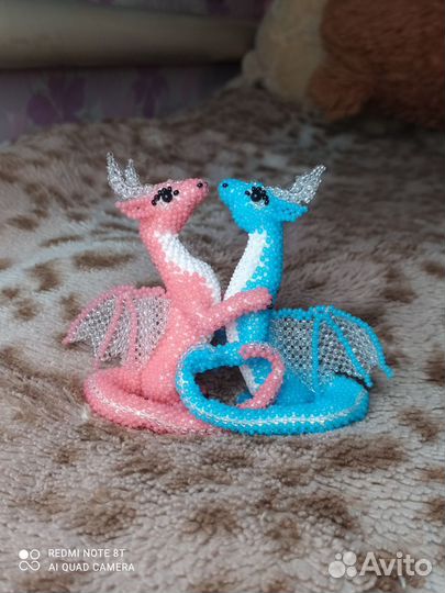 Драконы из бисера