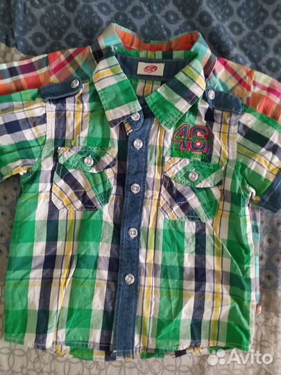 Рубашка для мальчика 2-4 года