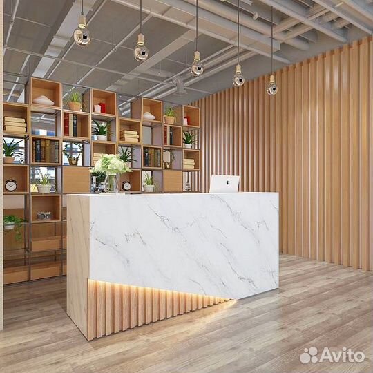 Ресепшн стойка, изготовление на заказ