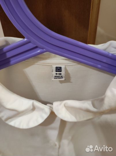 Блузки школьные пакетом 134-146