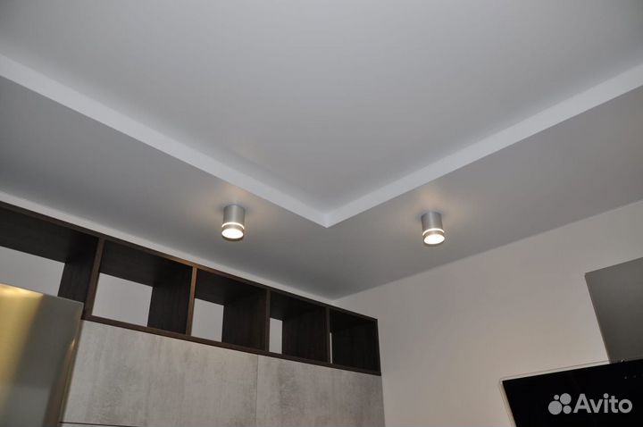 Натяжные потолки установка