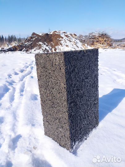 Арболитовые блоки под клей