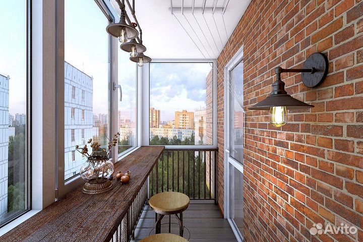 Остекление балконов в рассрочку