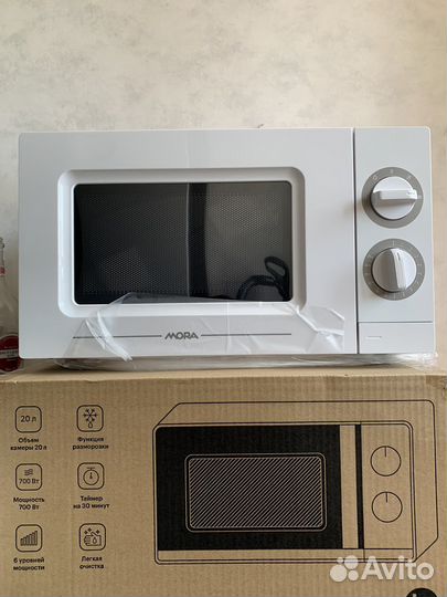 Микроволновая печь Mora 20 литров новая