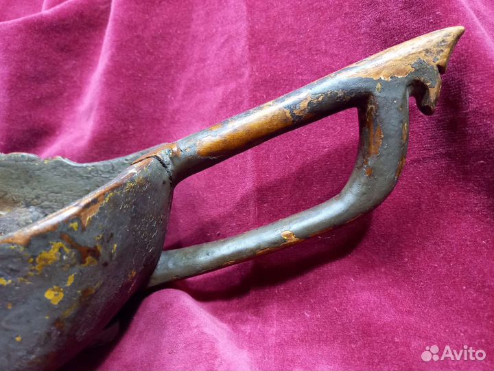 Старинный ковш для сбора ягод Вологда 19 век