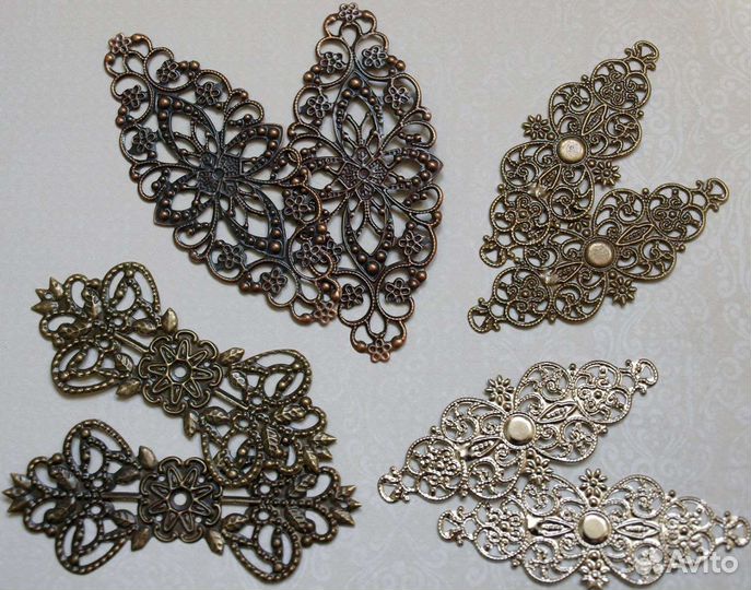 Металлическая фурнитура для рукоделия