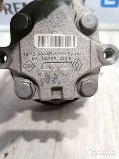 Насос гур гидроусилителя руля Renault logan stepwa