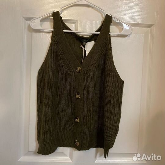 Вязаный топ жилет HM