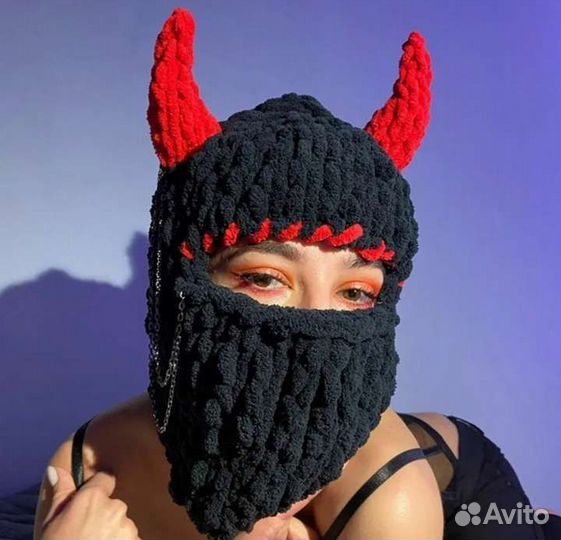 Вязаные балаклавы эксклюзив