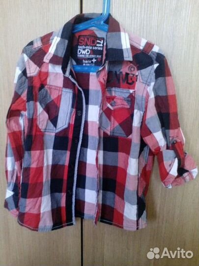 Рубашка р. 122-128