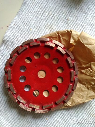 Алмазная чашка 180 мм и зубило лопаточное 40*250