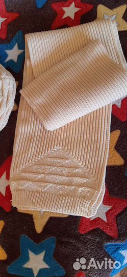 Комплект шапка+шарф