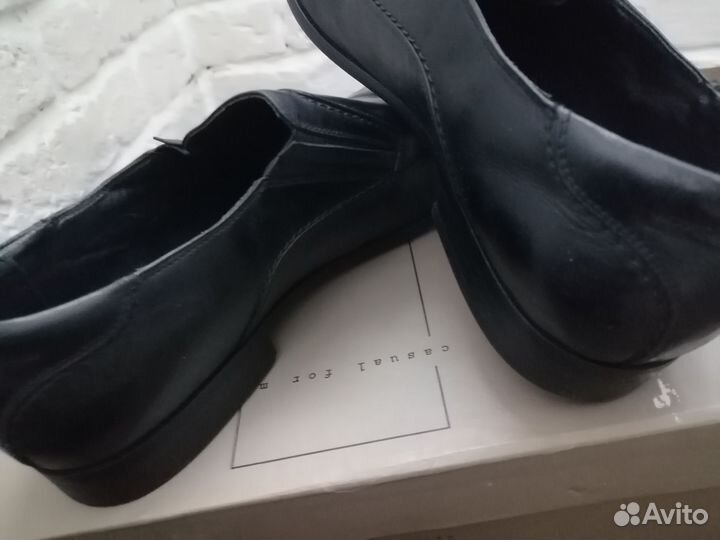 Полуботинки мужские натуральная кожа