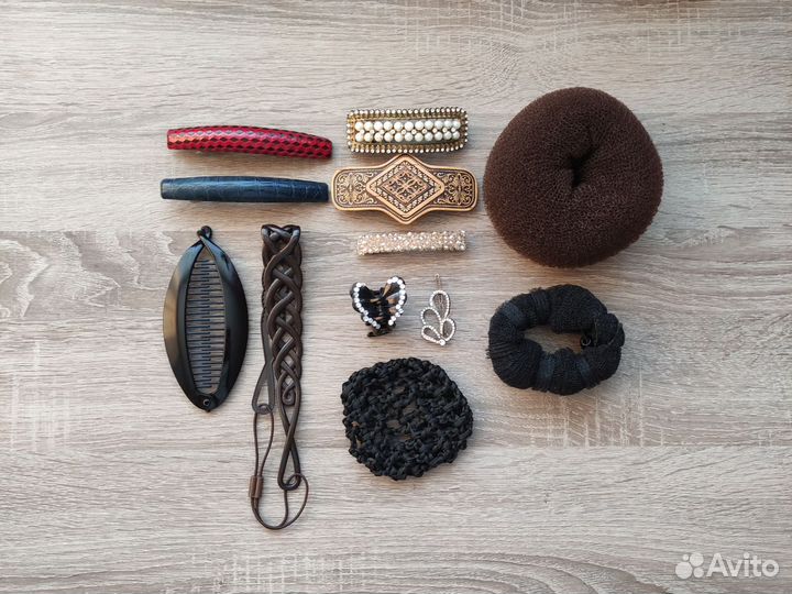 Бублик для волос заколки