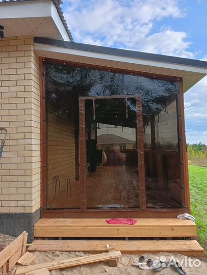 Мягкие окна для беседок и террас