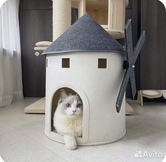 Досик для кошки кролика из фетра