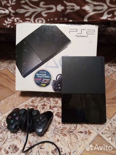Игровая приставка sony playstation 2 бу