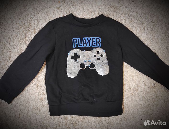 Толстовка с пайетками