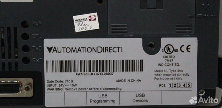 Панель управления Automation Direct EA7-S6C EA7-S6
