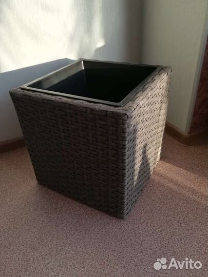 Кашпо ротанг