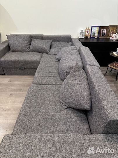 Диван б/у + кресло б/у (раскладные)