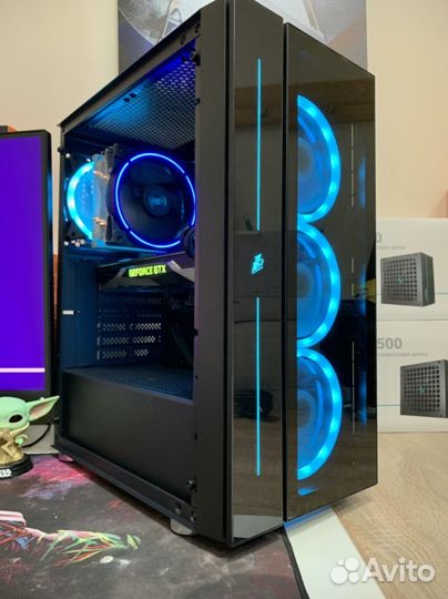 Игровой компьютер Intel Xeon 2640v3, 16gb GTX 1070