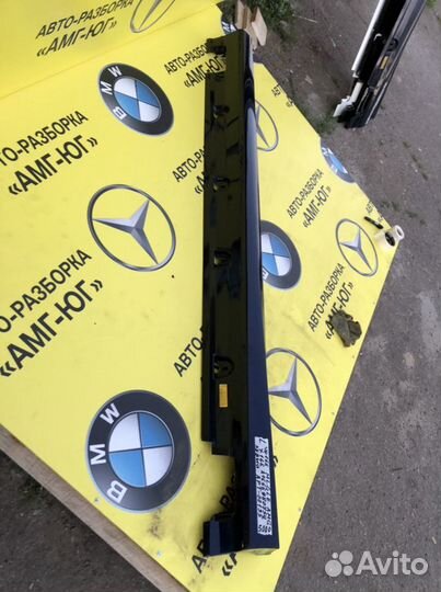 Мерседес W166 X166 AMG ML GLE Накладка порога L