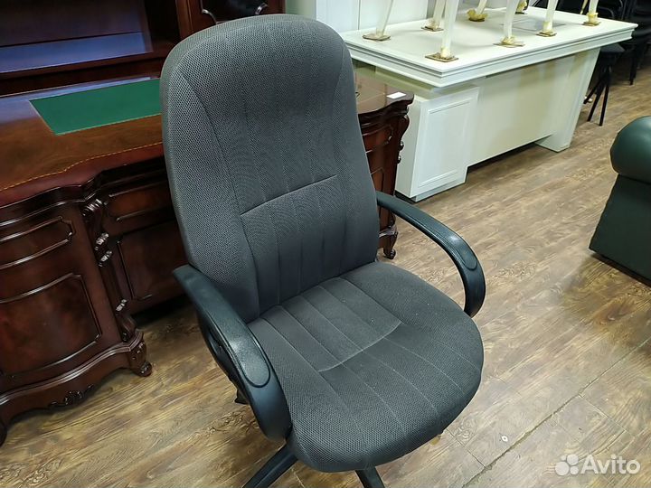 Кресло офисное б/у бюрократ T-898axsn 12173-сер