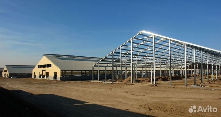 Строительство животноводческой фермы