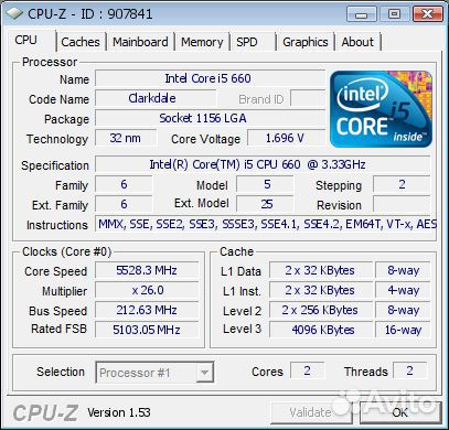 Core I5 660