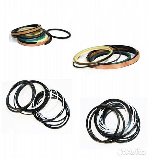 Hitachi zx210k комплект уплотнений гидравлического