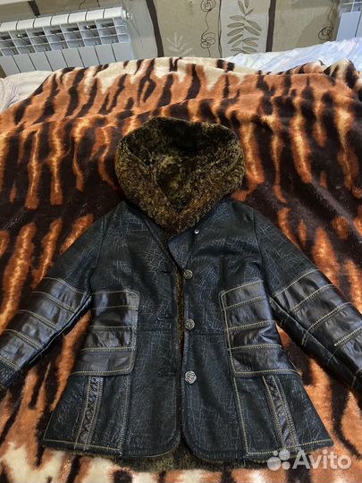 Натуральная женская дубленка